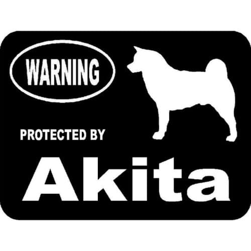 14.5cm*10.5cm 1 pcs Car Styling By Akita Protected Cute Funny Car Stickers for Nissin Stickers