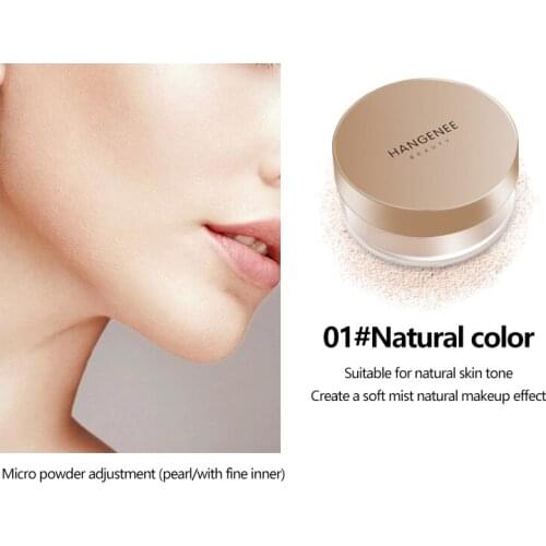 1 Pcs Loose Powder Anti-perspiration Powder Moisturizing Oil-controlling Keeping Refreashed Facial Base Makeup Cosmetics TSLM1