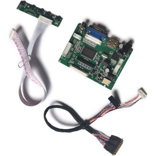 1366*768 for M140NWR1/M140NWR2/M140NWT1/M156NWR2 40 Pin VGA AV panel 60Hz WLED LCD monitor controller drive board kit LVDS