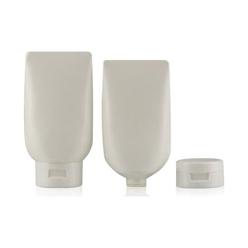 150ML 150g 30pcs Empty White Cosmetic Soft Tube Plastic Lotion Shampoo Cream Squeeze Packaging Tube Flip Lid Container