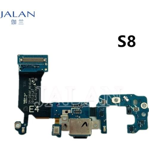 2PCS Charging Port For Samsung S8 S9 S10 Plus G950F G955F G960F G965F G973F G975F USB flex cable dock connector Repair Parts