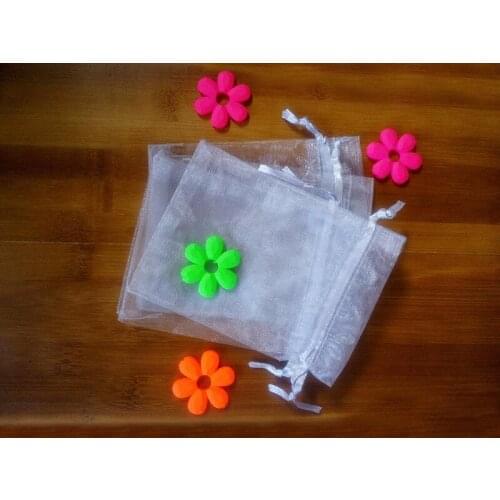 300pcs gray organza gift bags 17x23cm party bags for women event wed Drawstring bag Jewelry Display Bag Pouch diy accessories