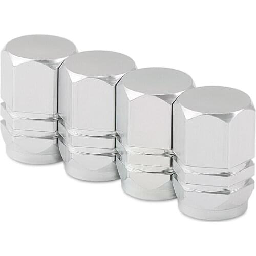 4pcs Theftproof Aluminum Car Wheel Tires Valves Tyre Stem Air Caps Airtight Cove