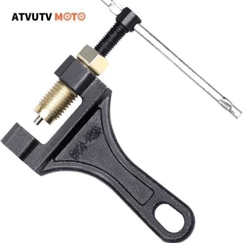 420 428 520 530 Motorcycle Chain Breaker Link Removal Splitter Motor Chain Cutter Riveting Tool 420-530
