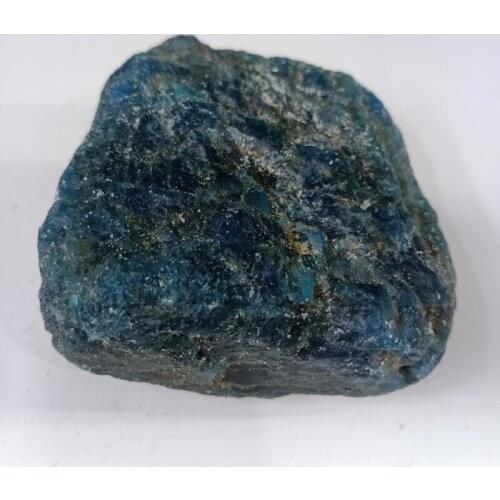 DHXYZB 200-300g Natural Raw Blue Apatite Rough Stone Crystal Minerals Rough moroxite Gemstone Specimen Healing Energy Home Decor