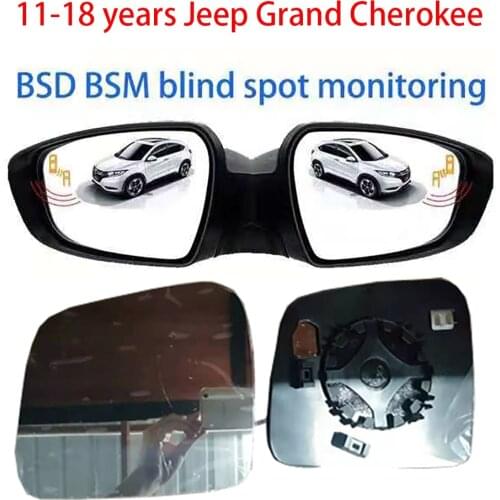 For 11-18 years Jeep Grand Cherokee BSD BSM Car Millimeter Wave Radar Blind Spot Monitoring Microwave RadarChange Lane Aided