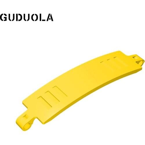 Guduola Panel Curved 13x2x3 with Pin Holes 18944 MOC Bricks Building Block Parts for Children 10pcs/lot