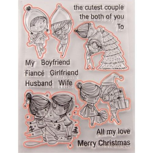 New 2020 DIY Metal Cutting Dies and Scrapbooking For Paper Making Friend Embossing Frame Card Clear Stamps Set