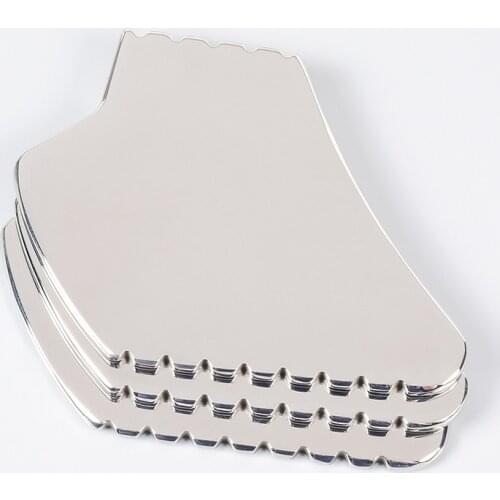 Sawtooth Gua Sha Tool Stainless Steel Massager For Face Beauty Body Scraping Muscle Relaxing Guasha Scraper Physical Therapy