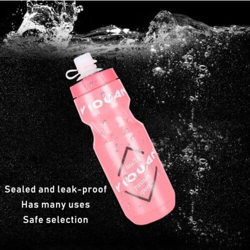 4 Colors Plastic Mountain Bike Kettle Portable Lightweight Dust Cover Water Bottle Cycling Camping Running Water Bottle