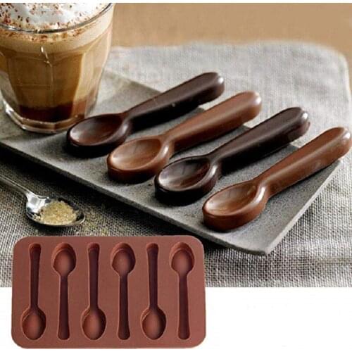 Silicone Mini Chocolate Block Bar Mould letter Shapes Candy Cookie Fondant Waffle Mold Ice Tray Cake Decorating Kitchen Tools