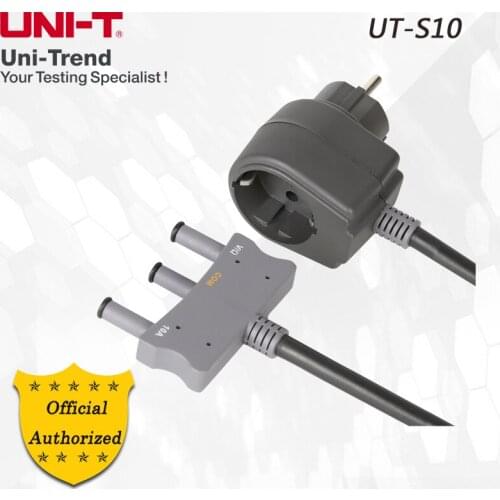 UNI-T UT-S10 Wattmeter adapter socket; UT71E dedicated 10A power conversion socket