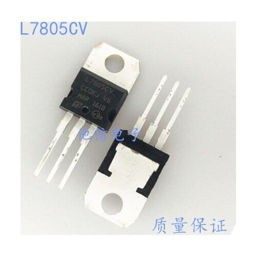 In Stock 100% New&original 5pcs/lot L7805CV LM7805 TO-220