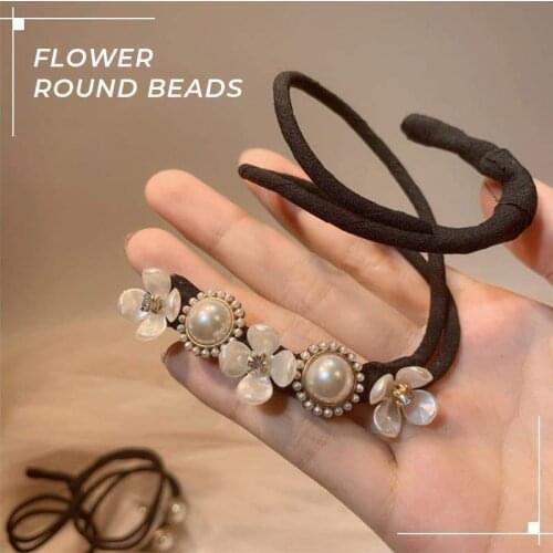 Lazy Flower Hairpin Handmade Pearls Hair Clips Pin for Women Fashion Geometric Flower Barrettes Headwear Girls Hair Accessories