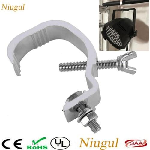 10pcs/lot Aluminum Lights Hook LED Par Hooks Professional Stage Equipment LED Stage Light Truss DJ Club Hanging Hook Stage Clamp