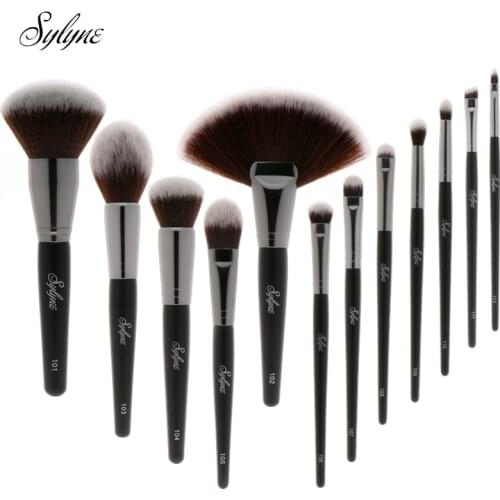 12pcs Makeup Brush Set High Quality Soft Classic Professional Make Up Brushes Set Kit Tools