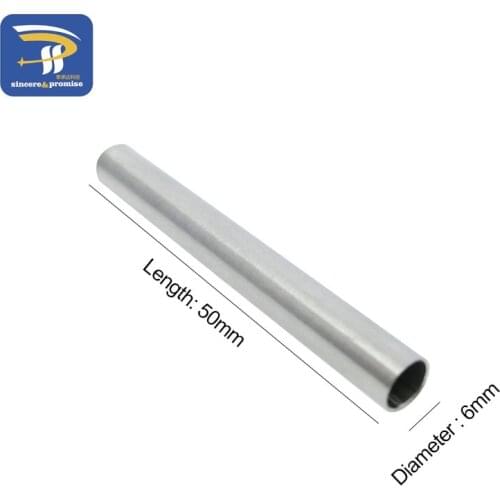 5pcs/lot Thermocouple / RTD / 6*50MM DS18B20/NTC encapsulated stainless steel tube steel head stainless steel tube