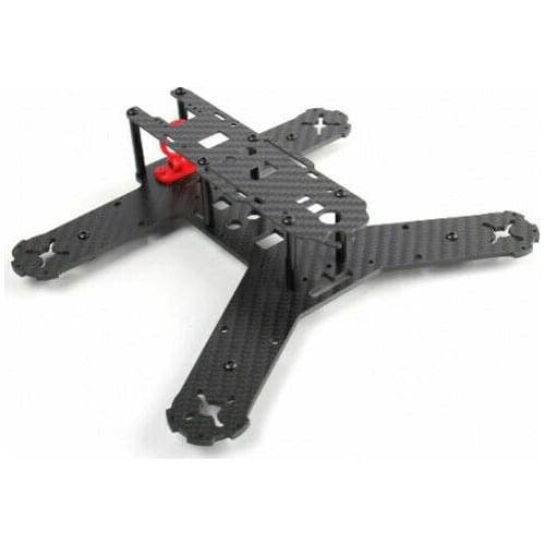 KingKong 210GT Lite 210MM Carbon Fiber FPV Racing Frame w/ 3 Adjustable Universal Camera Lens Holder