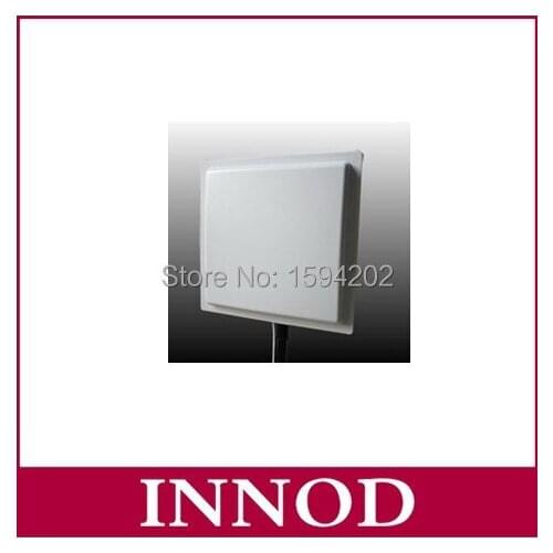 Circular UHF RFID antenna 12dbi high gain long range / passive rfid uhf antenna N connector for sports race timing system