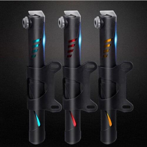 Mini Portable Manual Bike Pump High Pressure Compact Bicycle Air Pump for Bike