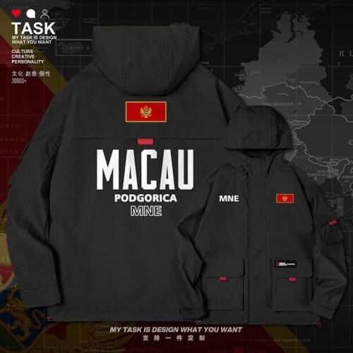 Montenegro MNE Crna Gora Montenegrin ME men jacket hooded nation flag streetwear top long sleeve clothing new clothes autumn