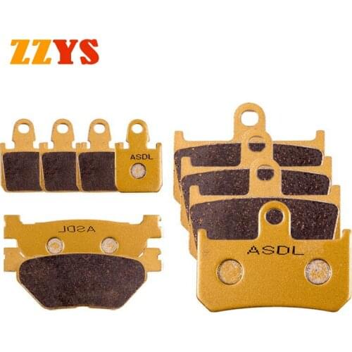 Motorcycle Front and Rear Brake Pads Set For YAMAHA XV1700 XV 1700 2S3 Vmax V-Max 1700 2009-2011 2010