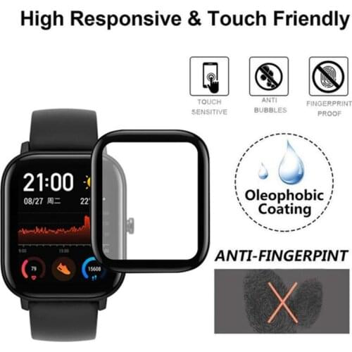 1pc Original For Xiaomi Huami Amazfit Bip Screen Protectors TPU Case Cover Protect Shell For Huami Amazfit GTS PMMA PC TXTB1