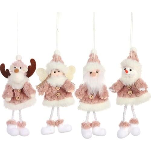 Christmas Decorations Innovative Old Man Snowman Doll Christmas Tree Pendant Angel Doll Toy Pendant