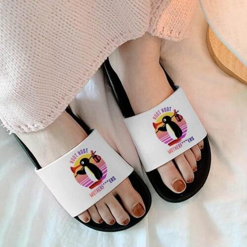 New Female Shoes Summer Bathroom Thick Soled Couples Home Sandals Ladies Slippers beach Slides Non-slip filp flops women shoes