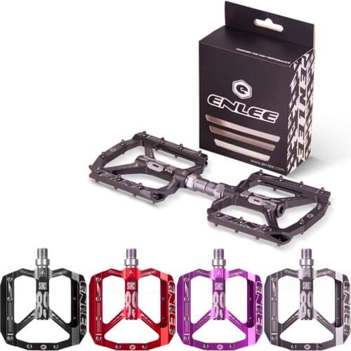 Bicycle Pedals Mountain Bike Pedal Flat Wide and Comfortable Aluminum Alloy Pedal UD Palin Bearing Road Bike Pedals Bike Pedals