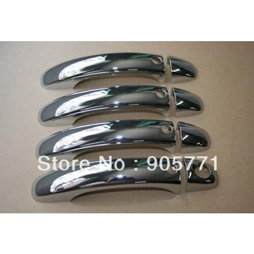 High Quality Chrome Door Handle Cover Keyless Version for Volkswagen VW Touareg 2002-2010 free shipping