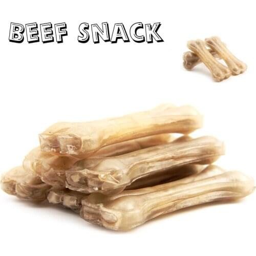 Beef Snack Dog Chew Food Feeders Pet Food for Small Large Dogs Molar Bones Cleaning Teeth Snack Dogs Snacks Foods Pet Products