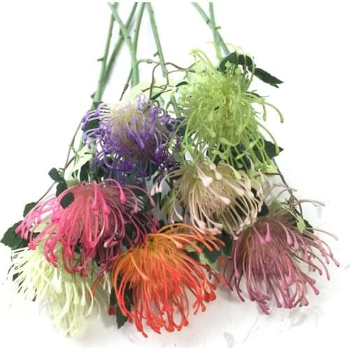 10 pcs per lot single head plastic parsley six color artificial flower Fake Hydrangea flowers for wedding family decoration