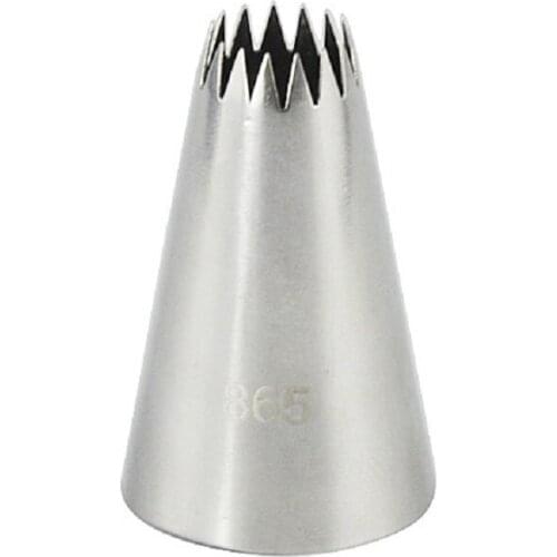 20pcs/Lot)Free Shipping FDA High Quality Stainless Steel 18/8 Large Cake Decorating Nozzle #865/6FT