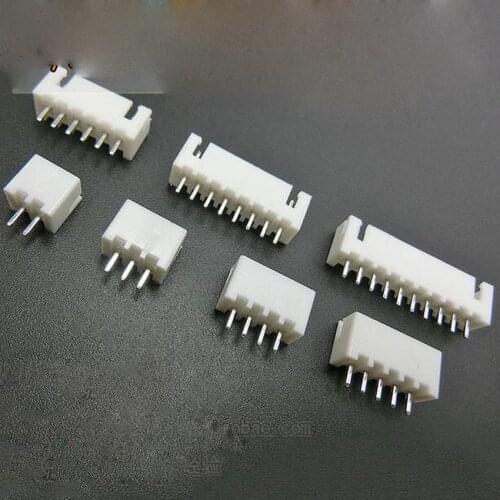 200PCS XH2.54 Pin header 2.54mm 2P/3P/4P/5P/6P/7P/8P/9P/10P/11P/12P