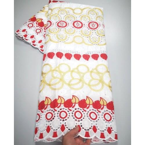 Africain Bazin Riche Fabric 2021 High Quality Lace Cotton Embroidery Basin Riche Brode Lace Jacquard Brocade Fabric 5yards