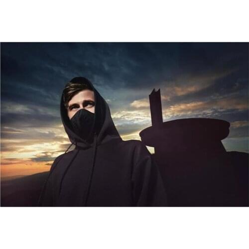 5D DIY Full Round Diamond Painting DJ Music Star Alan Olav Walker Cross Stitch 3D Embroidery Rhinestone Mosaic Home Decor Y702