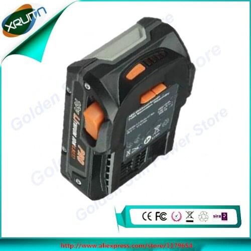 Free Shipping Original AEG RIDGID 18V 3000mah lithium li-ion battery 3.0AH used