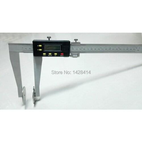 0-800mm 32inch Digital Caliper with plate anvil/ Plate anvil digital caliper/ Digital Caliper with Disk Jaw/Disk measuring Jaw