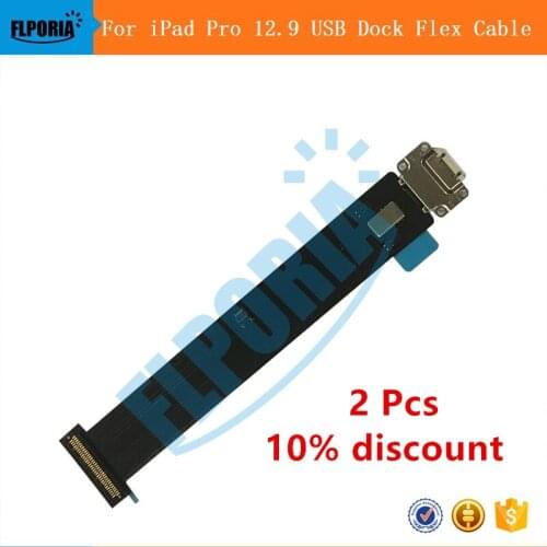 For iPad Pro 12.9 Inch Charger Charging USB Dock Connector Port Flex Cable Ribbon Plug Repair Tools Part Flex Cable 3G Version