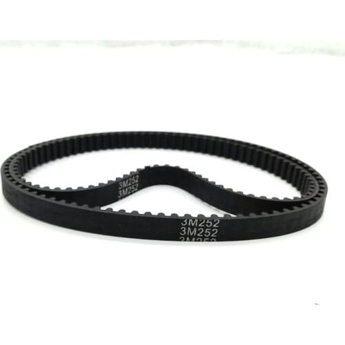 HTD 3M, Timing Belt, Closed-loop, 252mm length, 84 teeth, 6mm width