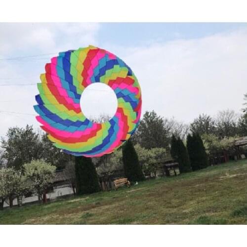 Coil for air snake soft kite Boomerang ripstop kite Software flying toy kite adult flying dragon wind flying steering mat kite