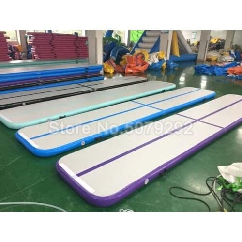 Beautiful Inflatable 5M Air Track For Gym Durable Material Inflatable Air Floor With Pump Cheap Bouncing Mat/Tumble Track New