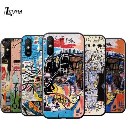 Jean Michel Basquiat Art Graffiti For Xiaomi Redmi 9i 9T 9A 9C 9 8A 8 GO 7 7A S2 Y2 6 6A 5 A 4X Prime Pro Plus Soft Phone Case