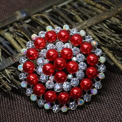 Charms Beautiful princess ballerina girl brooch dancing bling crystal silver-color fashion accessories B1193