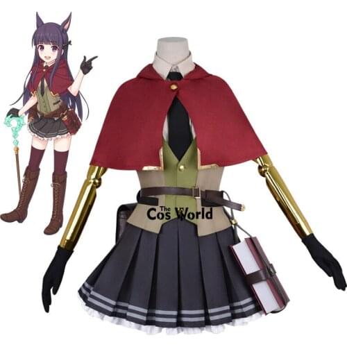Princess Connect! Re:Dive Kirihara Kasumi Uniform Cloak Shirt Vest Skirt Outfit Games Anime Cosplay Costumes