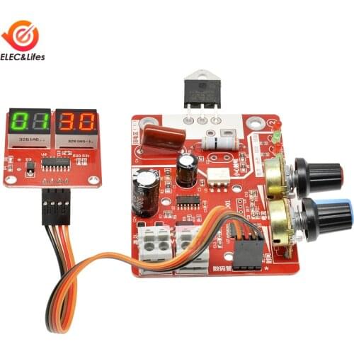 NY-D01 100A 40A Digital Display Spot Welding time and current Transformer controller panel Ammeter Spot Welders control Board