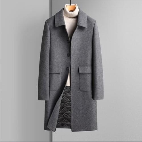 WAEOLSA Mens Long Coats