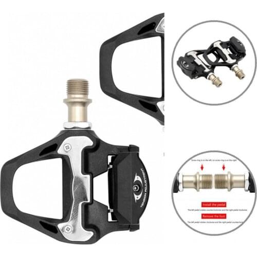 Bicycle Accessories 1 Set Ultralight Easy Installation Lock Pedal Adjustable Tension System for Cycling