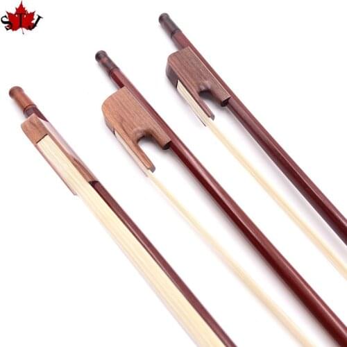 3pcs Strong&Beautiful baroque style brazilwood 4/4 viola bows